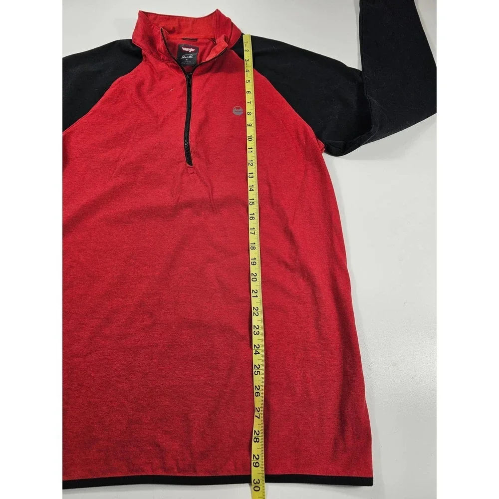Wrangler Performance 1/4 zip long sleeve pullover size medium Men ^